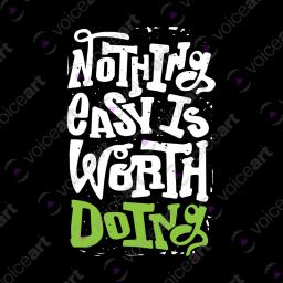 I Did It The Hard Way_v2_Watermark Black