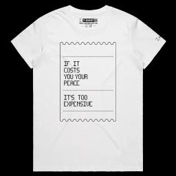 Don’t Be A Spent Force_Female MAPLE White