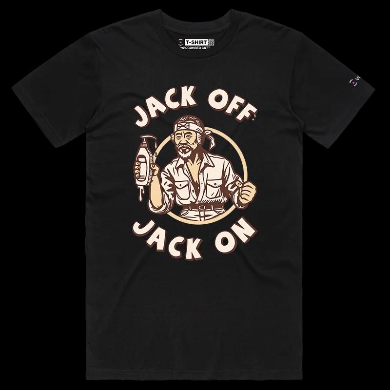 VOICEART Black Male Regular Mr Miyagi Funny Double Meaning T-Shirt Premium Graphic Design Karate Movie Tee Play on Words