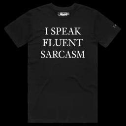 No Language Barrier Here_Male STAPLE Black