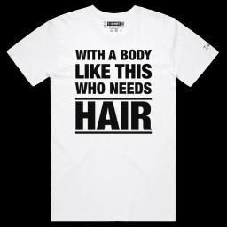 No More Bad Hair Days_Male STAPLE White