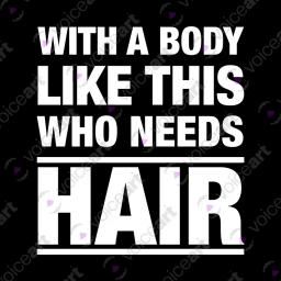 No More Bad Hair Days_Watermark Black