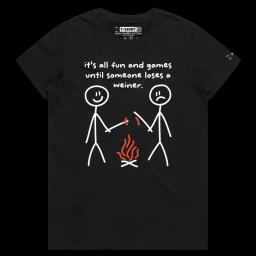 Don’t Burn Your Weiner_Female MAPLE Black