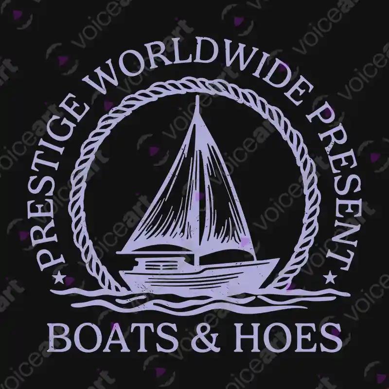 VOICEART Black Watermark VOICEART Sail Boat Funny Sarcastic T-Shirt Premium Gags Jokes Wordplay Tee for Men and Women