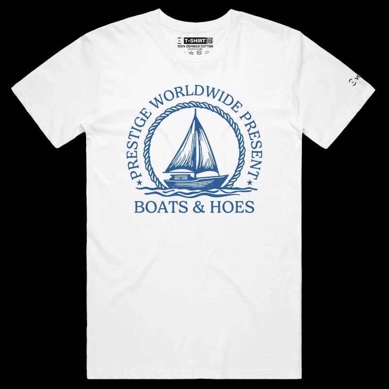 VOICEART White Male Regular VOICEART Sail Boat Funny Sarcastic T-Shirt Premium Gags Jokes Wordplay Tee for Men and Women