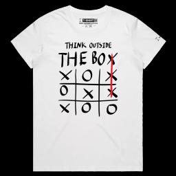Can You Box Clever_Female MAPLE White