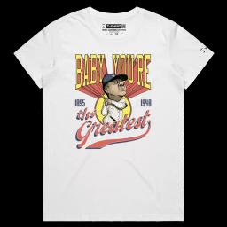 Home Run Hero_Female MAPLE White