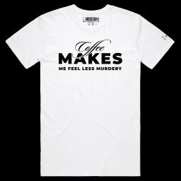 Murder She Roast_Male STAPLE White