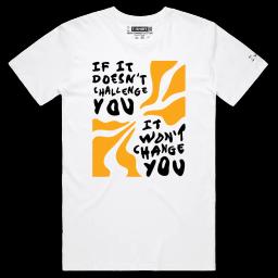 Rise To The Challenge_Male STAPLE White
