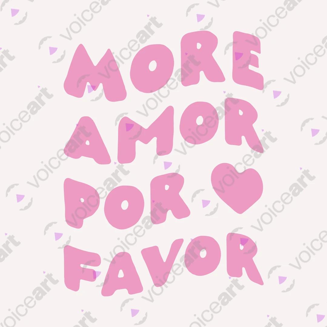 VOICEART White Watermark More Love and Kindness Lifestyle T-Shirt Premium and Motivational Healing and Empathy Tee