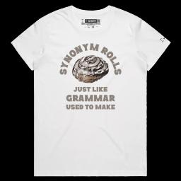 Love Tasty Jokes_Female MAPLE White