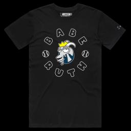 My Sporting Icon, Babe Ruth_Male STAPLE Black