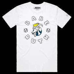 My Sporting Icon, Babe Ruth_Male STAPLE White