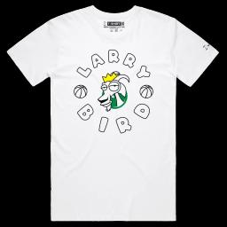 My Sporting Icon, Larry Bird_Male STAPLE White