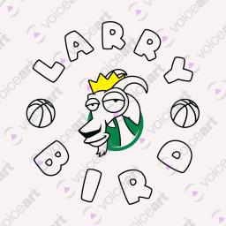 My Sporting Icon, Larry Bird_Watermark White
