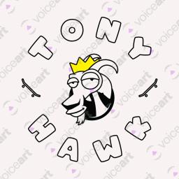 My Sporting Icon, Tony Hawk_Watermark White