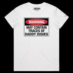Not A Dad Joke_Female MAPLE White