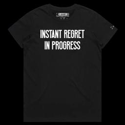 Regrets I’ve Had A Few_Female MAPLE Black