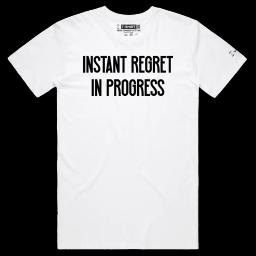 Regrets I’ve Had A Few_Male STAPLE White