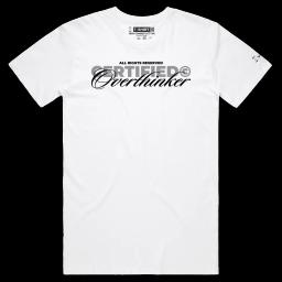 Too Much Think, See A Shrink_Male STAPLE White