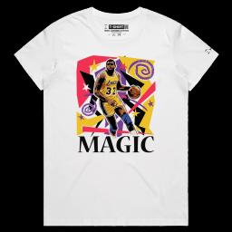 Magic Man Johnson_Female MAPLE White