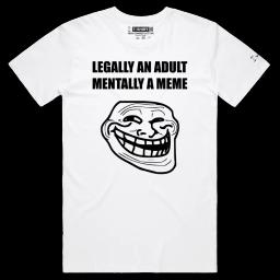 Mental Madness_Male STAPLE White