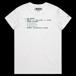 Welcome To The Machine_Female MAPLE White