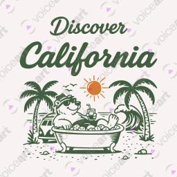 California Here I Comes_Watermark White