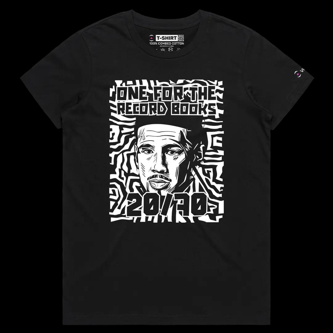 VOICEART Black Female Regular Booker 70 Sports Graphic Tee for PHX Basketball Fans Short Sleeve Cotton T-Shirt Men and Women