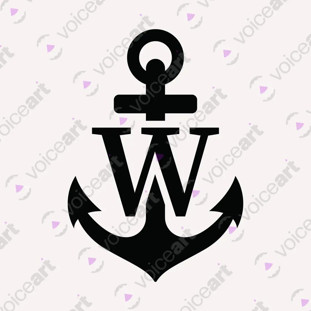 VOICEART White Watermark Anchor Adult Humor Wanker Tee with Play on Words Short Sleeve Cotton T-Shirt for Men and Women