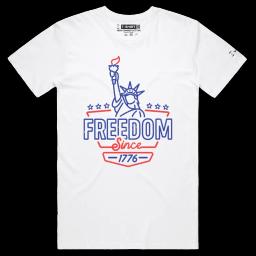 Torchdown For Freedom_Male STAPLE White
