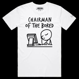 Bored Stiff_Male STAPLE White
