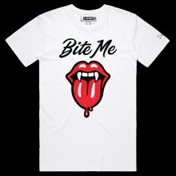 Fangs For The Memories_Male STAPLE White