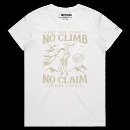 Conquer Every Summit_Female MAPLE White