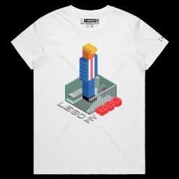 Donald Trump Plastic Slammers_Female MAPLE White