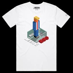 Donald Trump’s Plastic Slammer_Male STAPLE White