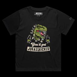 Don’t Mess With The Dinosaur_Female MARTINA Black