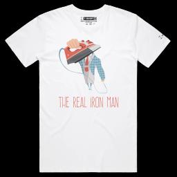 A Man Ironing That’S Off The Cuff_Male STAPLE White
