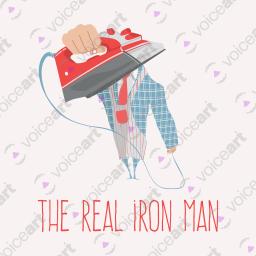 A Man Ironing That’S Off The Cuffs_Watermark White