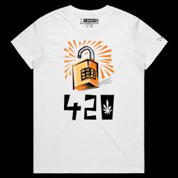 High Folks Here’s A Safecracker_Female MAPLE White