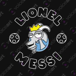 My Sporting Icons, Lionel Messi_Watermark Black