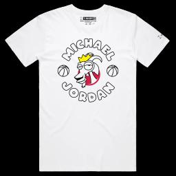 My Sporting Icons, Michael Jordan_Male STAPLE White