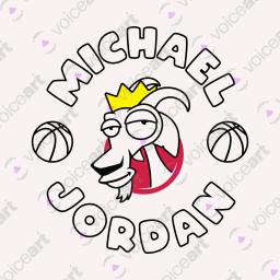 My Sporting Icons, Michael Jordan_Watermark White