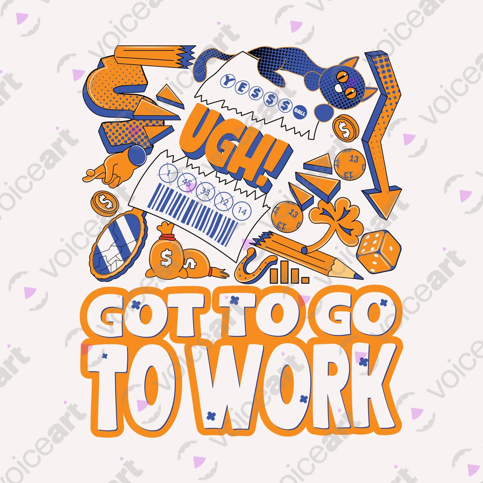 VOICEART White Watermark Ripped Lottery Ticket Funny T-Shirt with Premium Graphic Design Gambling and Finances Tee