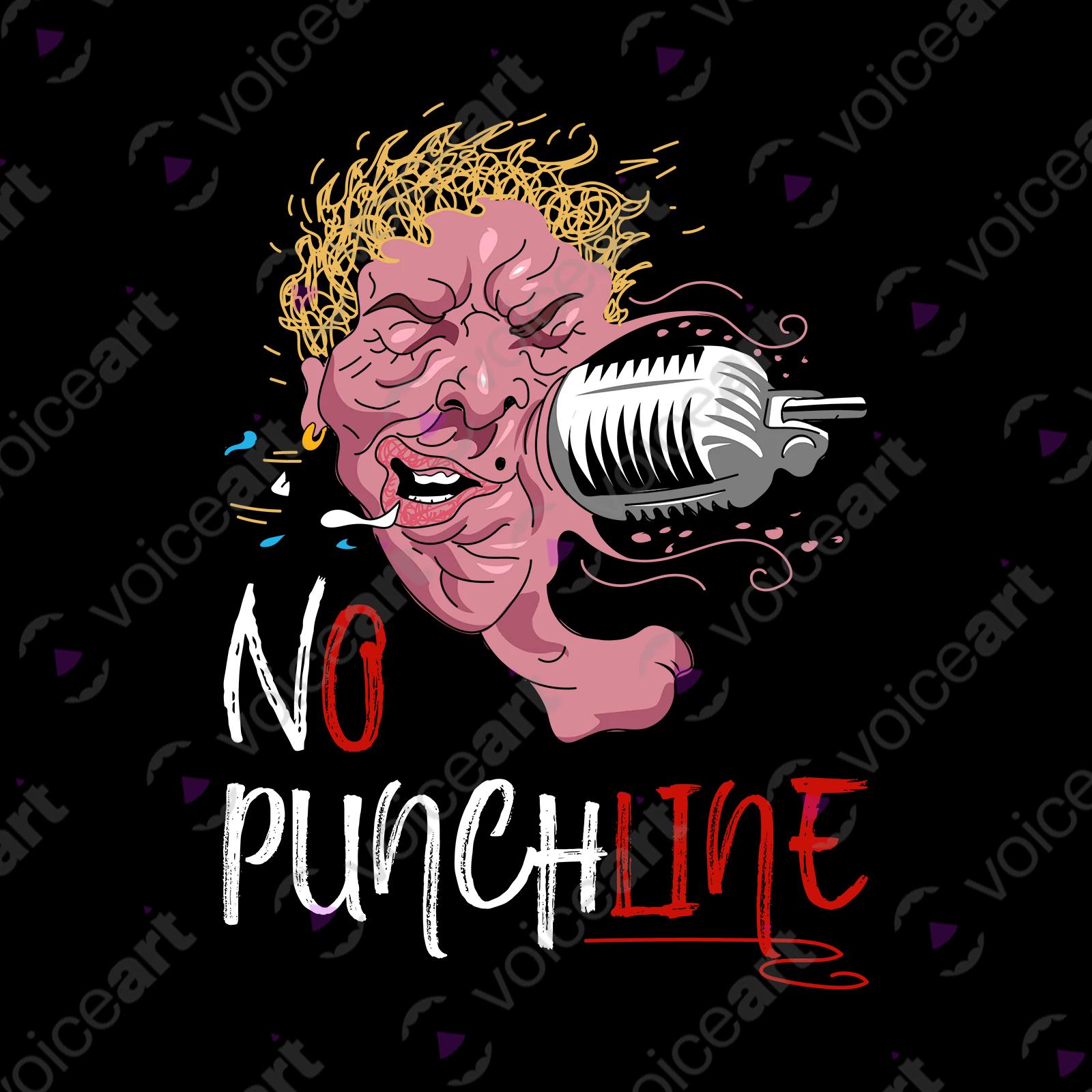 VOICEART Black Watermark Funny Boxing T-Shirt with Premium Quality Graphic and No Punchline Sports Knockout Wordplay Tee