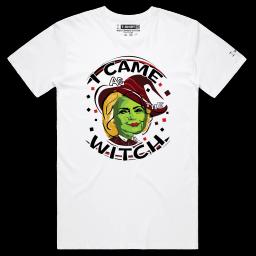 Witch Hillary Is Coming To The Party_Male STAPLE White