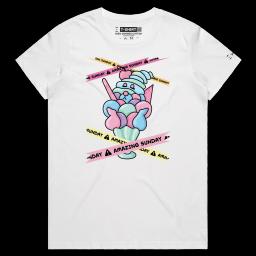 Always on a Sundaes_Female MAPLE White