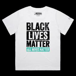 BLM and a less important slogan_Female MARTINA White