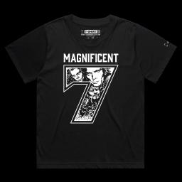 The Golden Shirt Number 7_Female MARTINA BLack