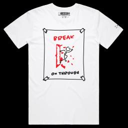 Breaking Through The Glass Ceiling_BLACK XS Male_Male STAPLE White